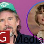 Ethan Hawke voices cameo appearance in Taylor Swift's "Fortnight" music video.