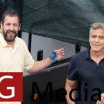 George Clooney spends his birthday playing basketball with Adam Sandler