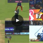 IPL 2024 [WATCH]: Vijaykumar Vyshak's acrobatic catch at deep third man eliminates Rahul Tewatia in RCB vs GT clash
