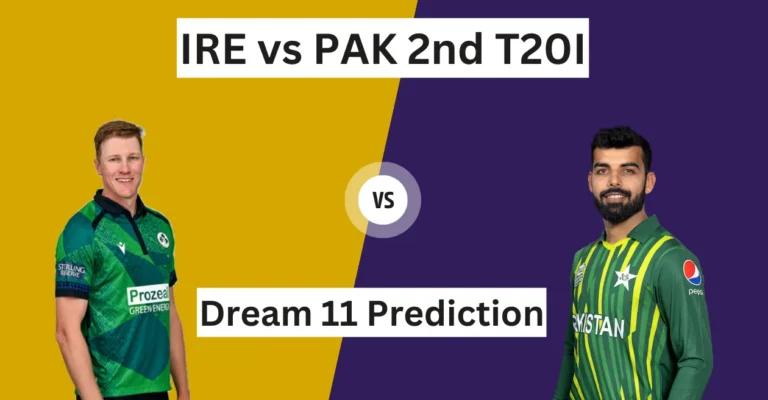 IRE vs PAK 2024, 2nd T20I: Match Prediction, Dream11 Team, Fantasy Tips & Pitch Report