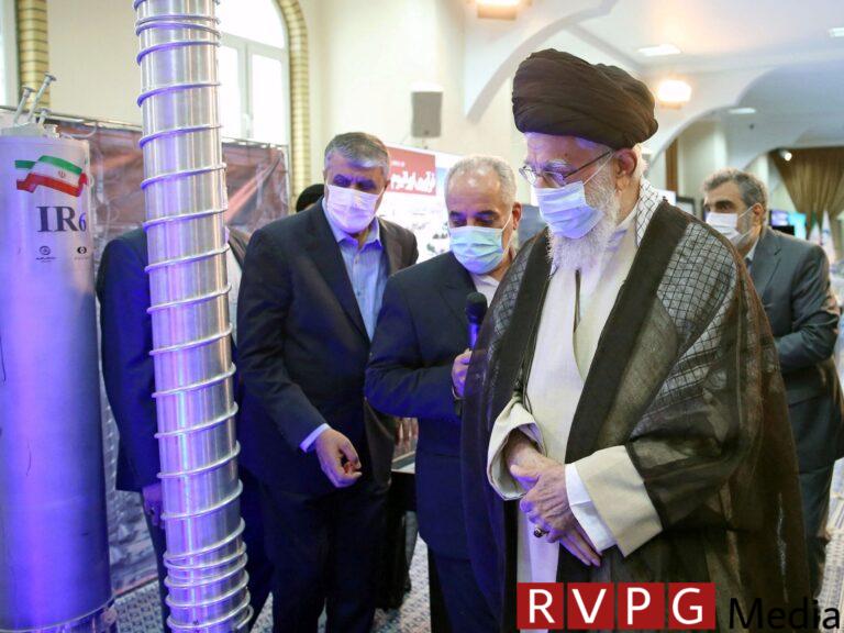 Iran warns against changing nuclear doctrine if “existence is threatened.”