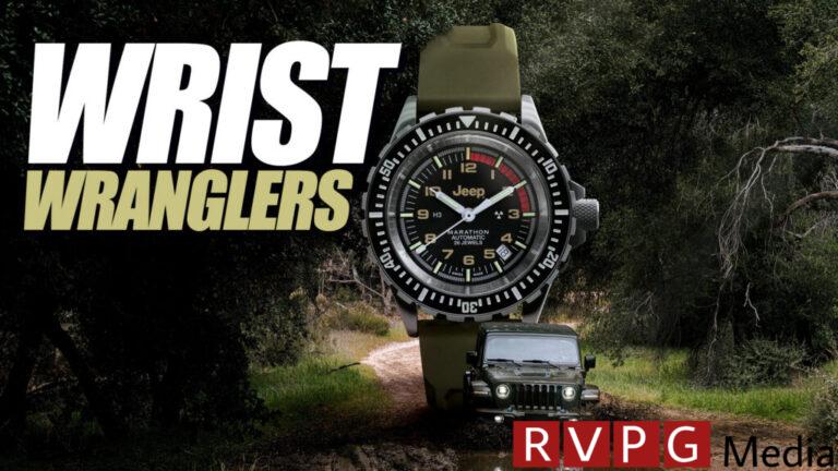 Jeep and Marathon watches team up for military-inspired timepieces