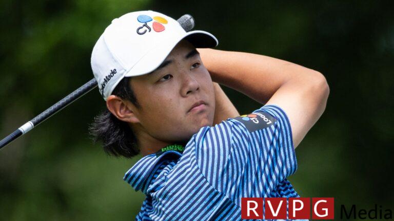 Kris Kim: The 16-year-old English amateur takes on Byron Nelson to lead Jake Knapp at the PGA Tour's CJ Cup