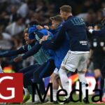 Ilia Gruev of Leeds United celebrates scoring