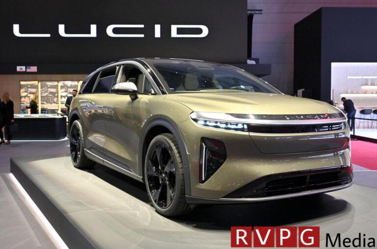 Lucid stock has fallen on its first-quarter loss, confirming its Gravity SUV is on track for a “late 2024” launch