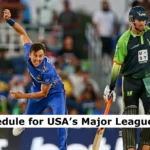 Major League Cricket announces the complete schedule for MLC 2024