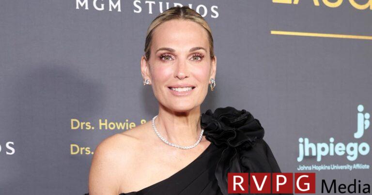 Molly Sims is working “hard” to combat toxic beauty standards with her children