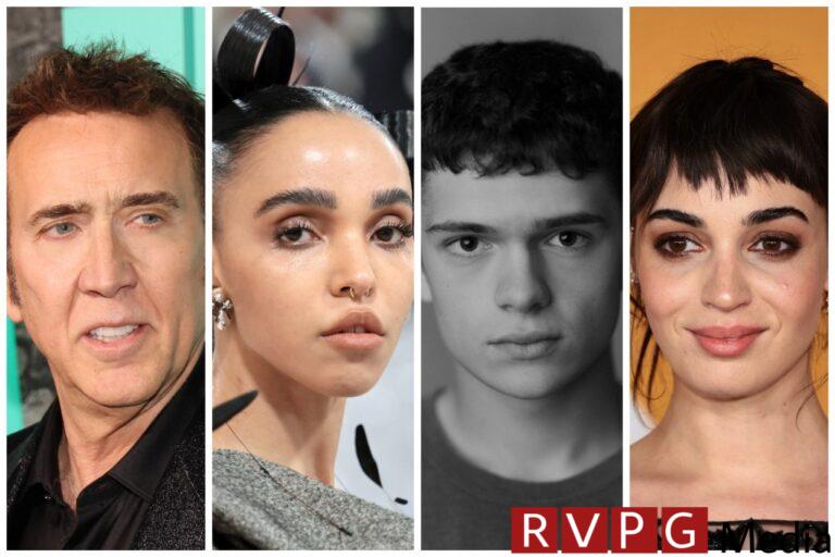 Nicolas Cage, FKA Twigs and Noah Jupe play the Holy Family in Lotfy Nathan's "The Carpenter's Son" - hot project at the Cannes Market