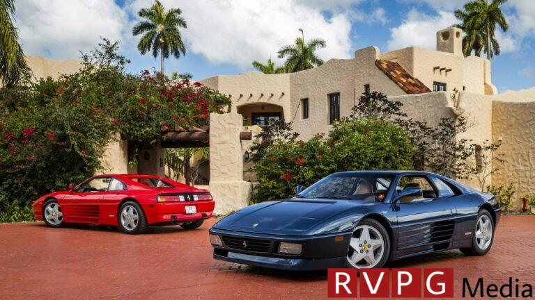 Now's your chance to buy a pair of forgotten Ferrari 348 Speciales