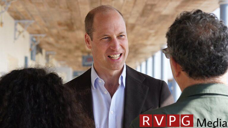 Prince William gives family update and says Kate Middleton is doing well
