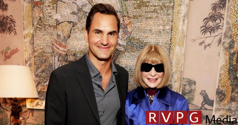 Roger Federer describes his “amazing” friendship with Anna Wintour
