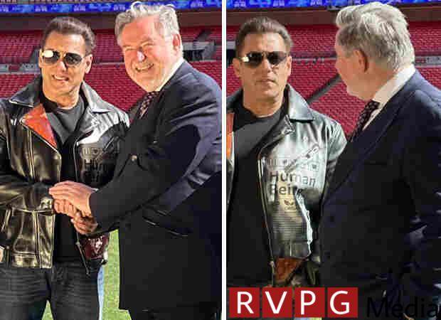 Salman Khan meets British MP Barry Gardiner in London; latter posts, ‘Tiger is Alive’