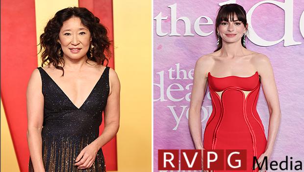 Sandra Oh and Anne Hathaway