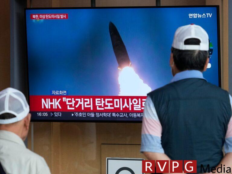 South Korean military says North Korea tested “ballistic missiles.”