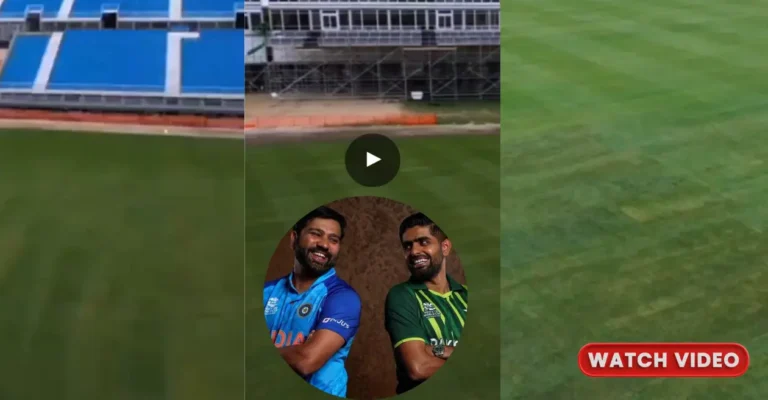 T20 World Cup 2024 [WATCH]: The green outfield of the New York stadium increases anticipation for the Indo-Pak duel