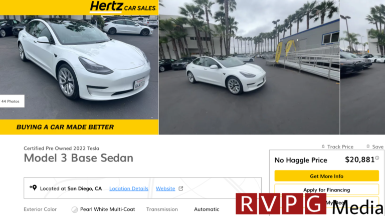 The big problem with used Teslas from Hertz