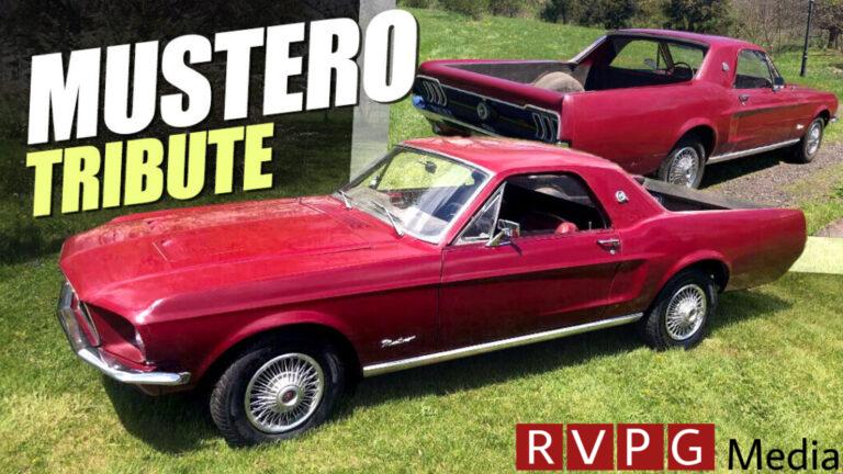This 1968 Mustang pickup is actually pretty neat in Mustero fashion