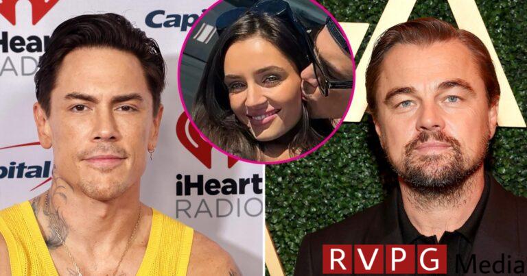 Tom Sandoval jokes that girlfriend Victoria is "outdated" for dating Leonardo DiCaprio