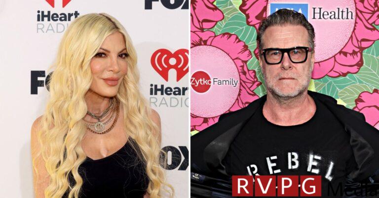 Tori Spelling says she would "love to have another baby" after divorce.