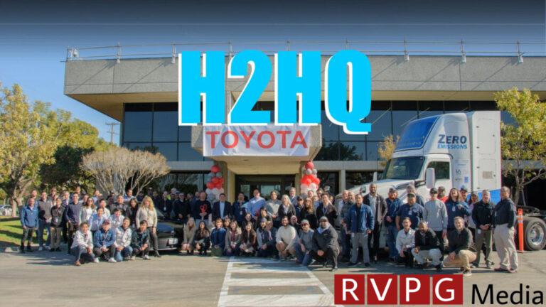 Toyota's research and development center in California will become the hydrogen headquarters