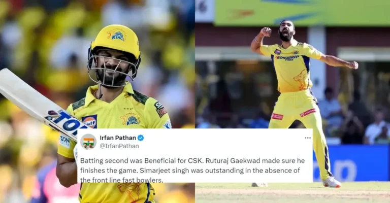 Twitter reactions: Ruturaj Gaikwad, Simarjeet Singh guide CSK to must-win victory over RR