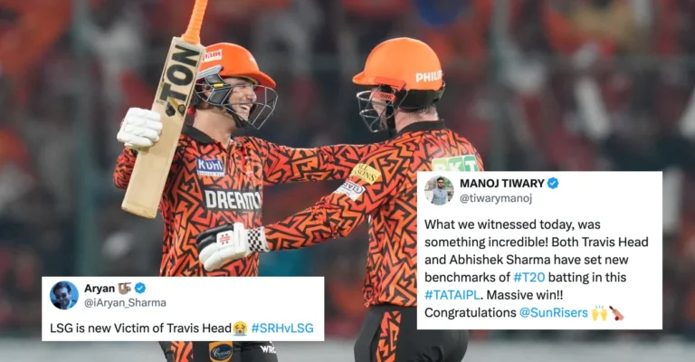 Twitter erupts as Travis Head and Abhishek Sharma punish LSG to register record win for SRH