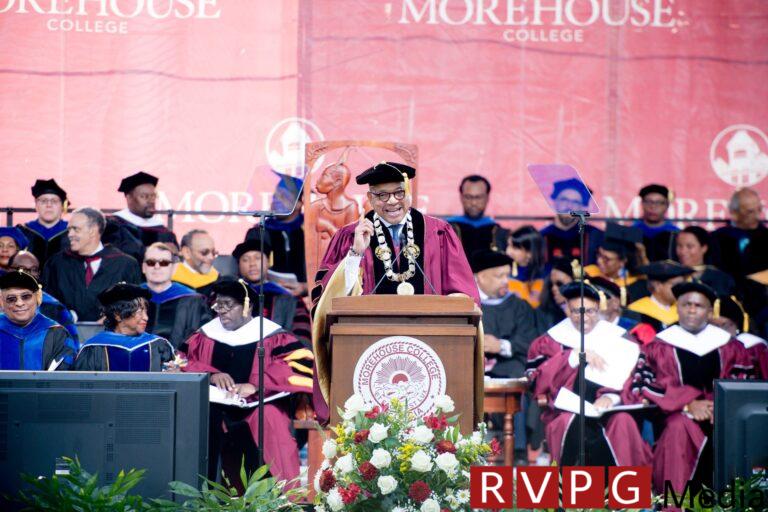 Uh-Oh!  The president of Morehouse College says that if this happens, the graduation ceremony will be canceled
