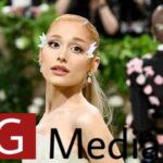 Watch Ariana Grande light up the Met Gala stage from the inside during the event