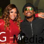 Ashanti is surprised by Lloyd at the last show before maternity leave