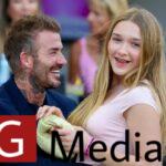 David Beckham has a sweet father-daughter date with Harper Seven
