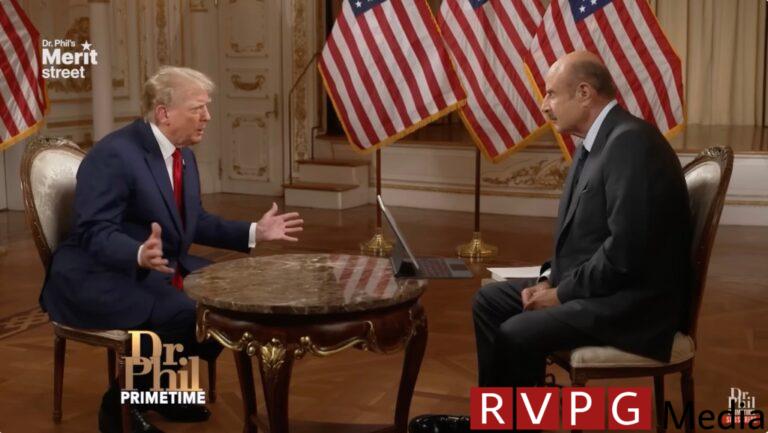 Dr. Phil supports Donald Trump's attacks on felony conviction, but claims he has made "progress" in toning down the former president's vows of revenge