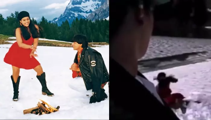Kajol Once Fell From An Ice-Caped Hill, And SRK Had To Run To Save Her, Unseen Video Surfaces