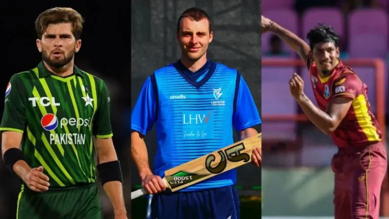 Shaheen Afridi, Gudakesh Motie and Lorcan Tucker are nominated for the ICC Men's Player of the Month award for May.