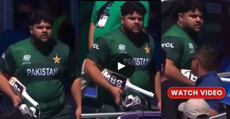 WATCH: Azam Khan angry at fans after being sent off in USA vs PAK match at T20 World Cup 2024