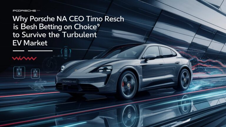 Why Porsche NA CEO Timo Resch is Betting on ‘Choice’ to Survive the Turbulent EV Market